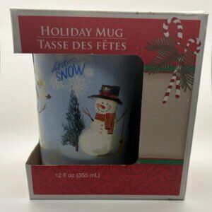 Royal Norfolk Holiday Snowman 12 OZ Mug NEW IN BOX | Collectible